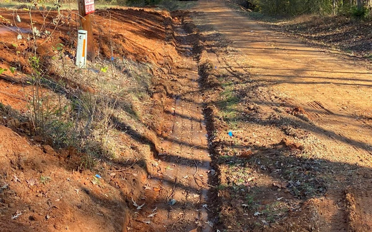 Site preparation locally